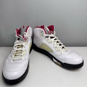Air Jordan Retro 5 High-Top Sneakers | Fire Red